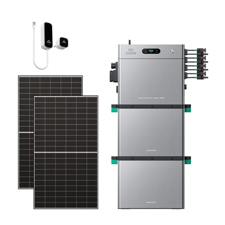Zendure SolarFlow 2400 Pro - SolarFlow 2400 Pro & Slimme Meter P1 / 2*AB3000L (5.76 kWh) / 2*515W Bifacial Panel  (1300Wp Max)
