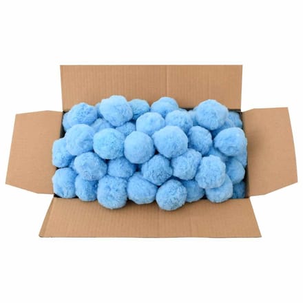 vidaXL - Zwembadfilterbal - antibacterieel - 700 - g - polyetheen - blauw