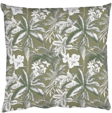 Sierkussens - Kussentjes Woonkamer - 40x40 cm - Botanisch - Bloemen - Groen