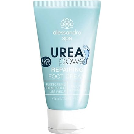 Alessandro Voetverzorging Herstellende Voetcrème 15% Urea Unisex 75 ml