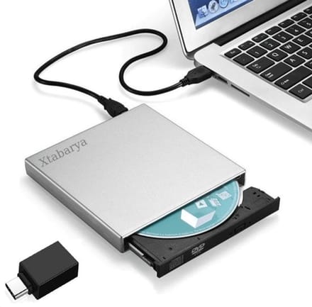 CD-ROM Speler Externe Dvd Usb 2.0 DVD-ROM Drivecd Rw  Optische Drive Recorder Draagbare Voor Macbook Laptop Computer Pc Windows 7/8