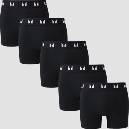 MP boxershorts voor heren (5 stuks) - Zwart - M