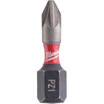 Milwaukee Shockwave Impact Duty™ schroefbits Shockwave PZ1 x 25 mm - 2 stuks - 4932430860