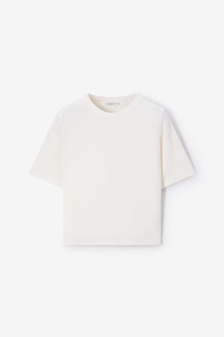 Sissy-Boy - Wit rib T-shirt