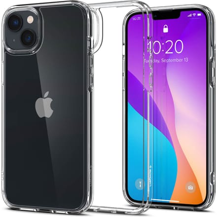 Spigen Ultra Hybrid Backcover voor de Apple iPhone 14 - Crystal Clear