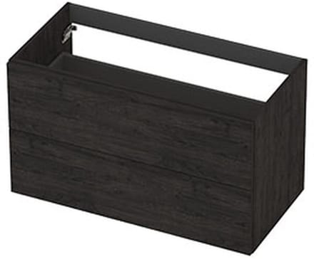 INK - Onderkast 2L Decor Softclose Tbv Greep - 900x450x520 Mm - Houtskool Eiken