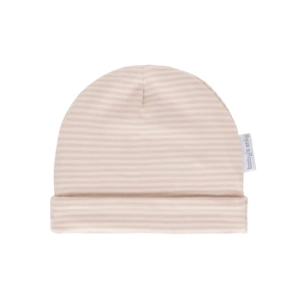 Baby's Only Mutsje Stripe - Baby Muts - Oud Roze - 0-3 mnd - 100% ecologisch katoen - GOTS