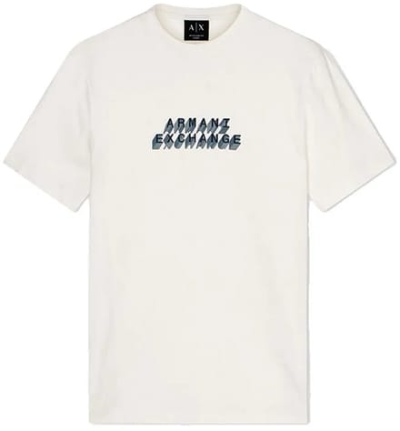 Armani Exchange Xm002779_af10358 T-shirt Met Korte Mouwen Wit 2XL Man