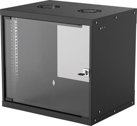Intellinet Basic Line 9HE 19inch-wandkast (b x h x d) 540 x 487 x 400 mm 9 HE Zwart (RAL 9005)