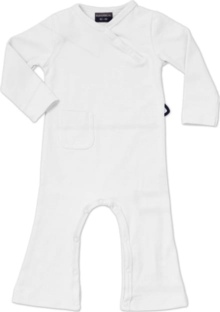 Silky Label jumpsuit ice white - Wijde Pijp - maat 62/68 - wit