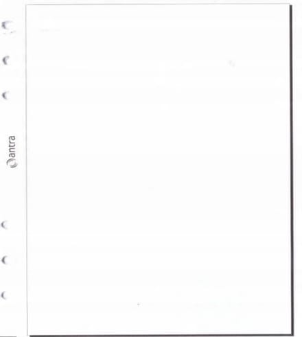 Antra Organizer Inlegvellen A5 Gelinieerd Wit - 100 Vel