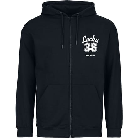 Fallout Lucky 38 Dice Unisex Vest met capuchon - zwart - M