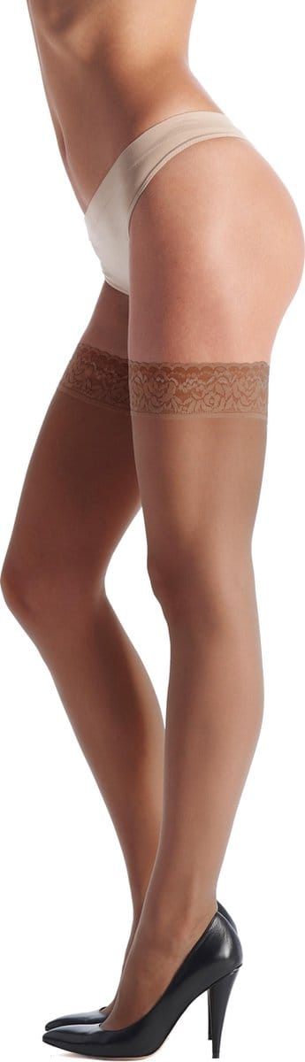 Oroblu Bas Chic Up 15 Kousen - Kleur Hazel/ Huidskleur - Maat M