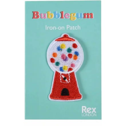 Textiel patch strijkmachine voor kauwgom Rex London