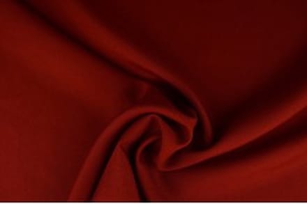 15 meter texture stof - Rood - 100% polyester