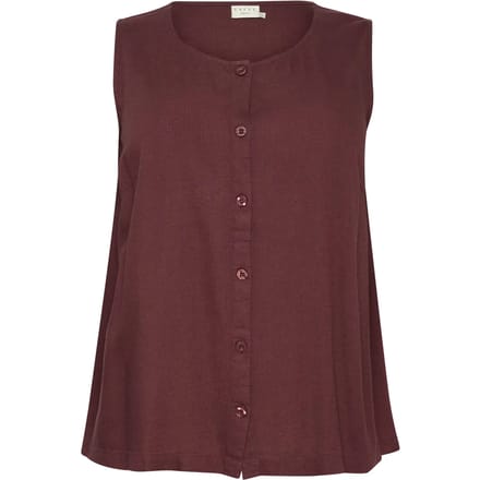 Vrouwenblouse KAFFE Curve Mille Button