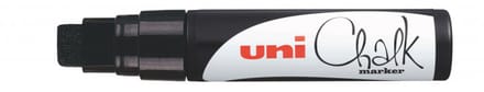 Uni Chalk Marker 17K Zwart