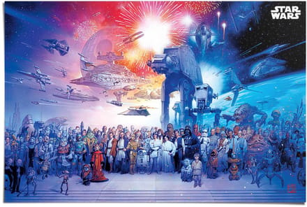 Poster Star Wars - universe - 61 x 91,5 - Papier - REINDERS