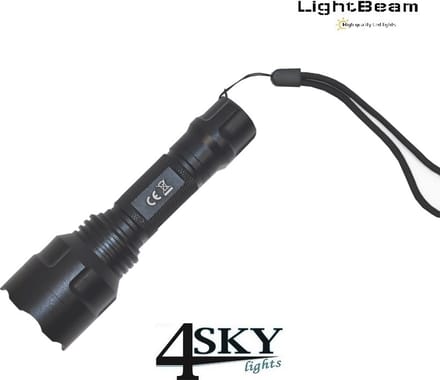 Led handzoeklicht oplaadbaar inclusief batterij - Campinglamp - Led zaklamp