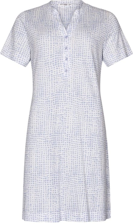 Dames Nachthemd Pastunette Premium - Soft Sketches - Katoen/Modal - Maat 54