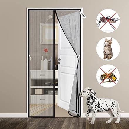 Insectenscherm voor Deur - Magnetisch, Wasbaar en Transparant (170 x 250 cm)