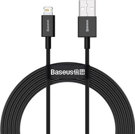 Baseus - Superior - kabel USB - Lightning 2,4 A - 2 - m - zwart - (CALYS-C01)
