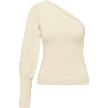 Faina Gebreide trui Dames champagne