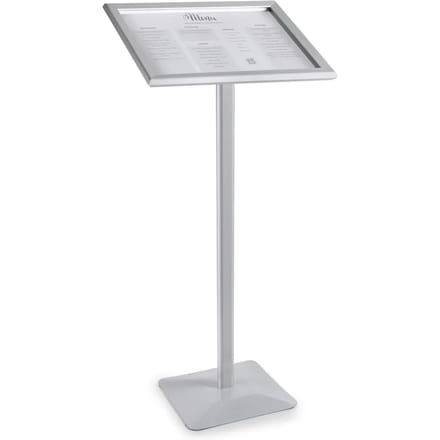 Aluminium menukaartstandaard Lacor