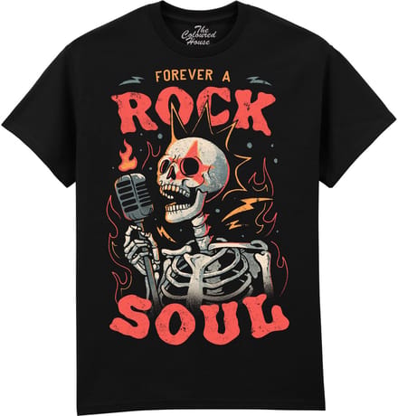 Forever A Rock Soul The Coloured House T-shirt 4XL
