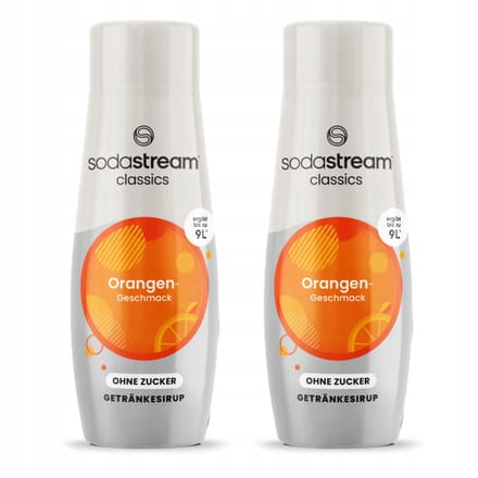 SodaStream Orange Zero - Concentraat - Zonder Suiker - Voor SodaStream - Citrus Smaak