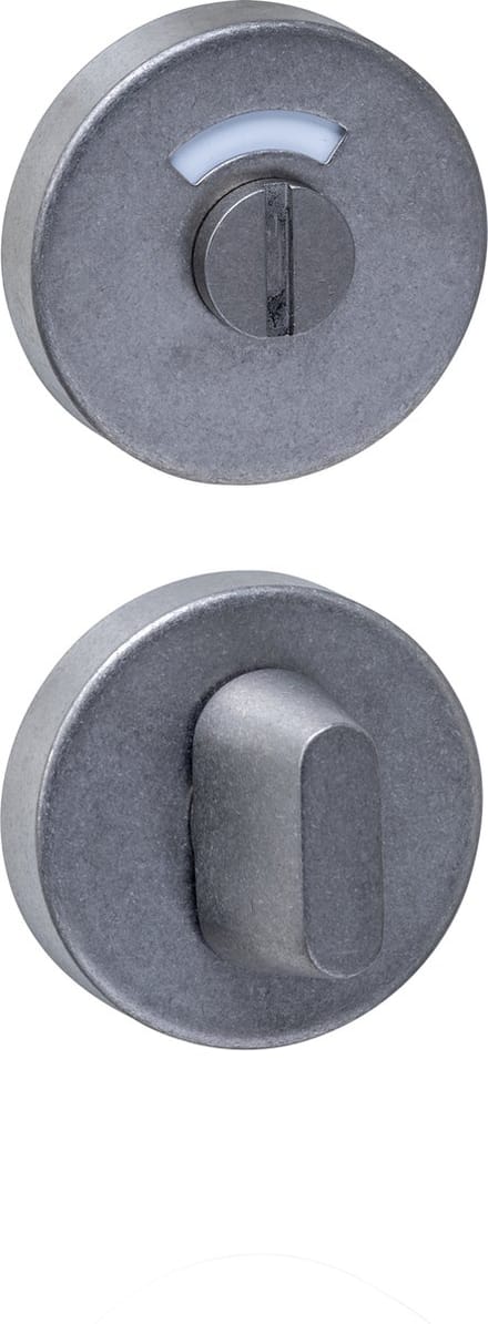 Intersteel WC-sluiting verdekt ø53x10mm met stift 8x8mm rvs getrommeld