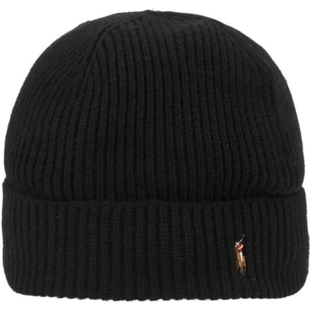 Polo Ralph Lauren Pony Brei Muts Pc1564 002 PC1564-002 black