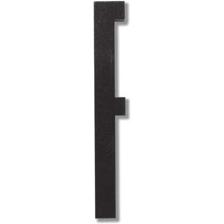 DESIGN LETTERS - Houten letters - F - zwart