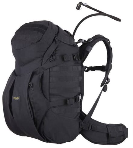 Source Tactical rugzak met waterzak Double D 45L - Zwart