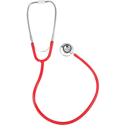 Stéthoscope multifonctionnel à Double tête, outil médical de soins de santé Red red