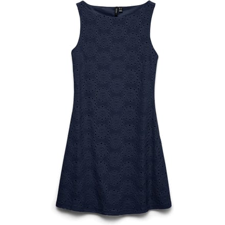 Vero Moda Liv SL Boat Neck Short Jurk Dames