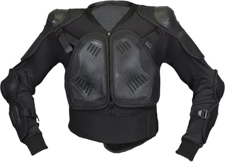 Beschermend Shirt met Bescherming voor Borst, Rug, Schouders en Ellebogen
