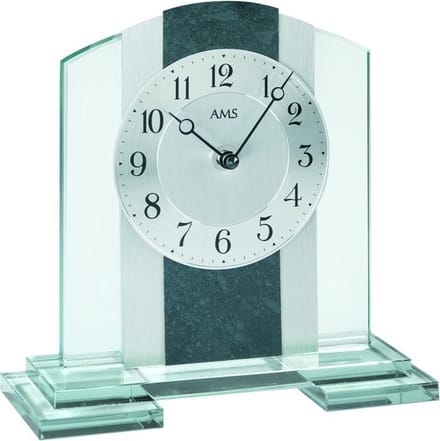 AMS tafel 1121 - Klok - 20x20 cm - Transparant
