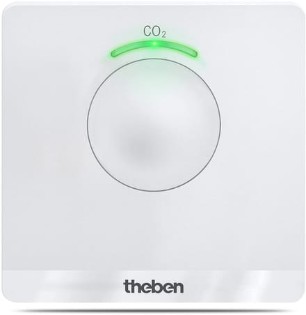 Mobiele CO2 Monitor - Luchtkwaliteitsensor met USB-kabel en LED Waarschuwingssysteem