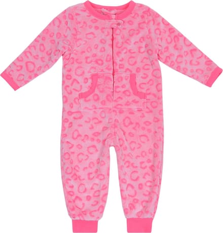 Roze onesie-pyjama - neon