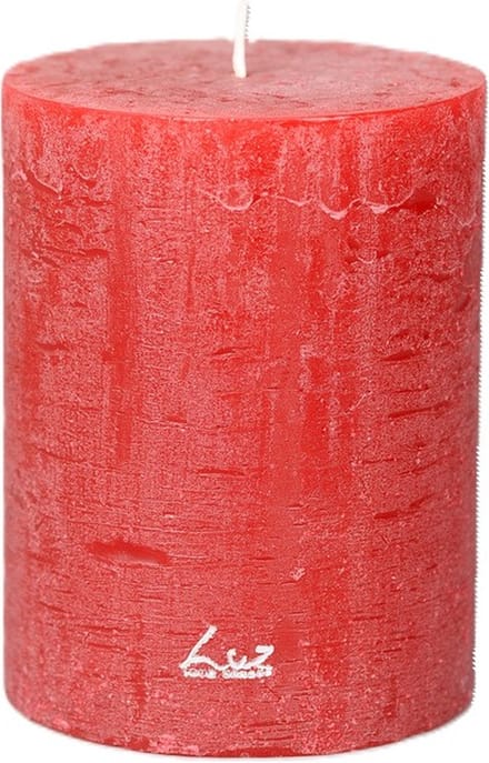 Rasteli Luz Your Senses Stomp Kaars Rood-Antikrood D 10 cm H 13 cm