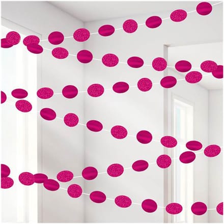 Amscan Deurfeestdecoratie 6 Stuks 210 Cm Roze