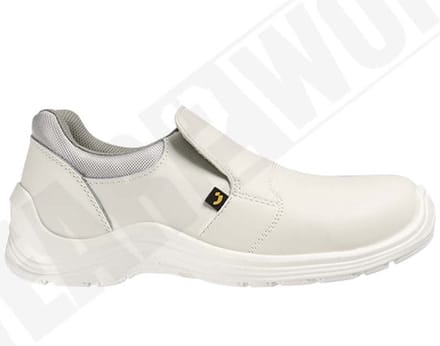 Safety Jogger Gusto Laag S2 - Wit/lichtgrijs - maat 44 werkschoen - veiligheids schoen