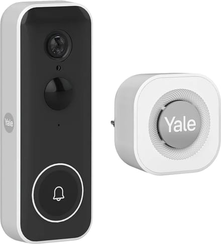 Yale - Slimme Videodeurbel StarterSet - Met Deurbel Gong - 7 geluiden