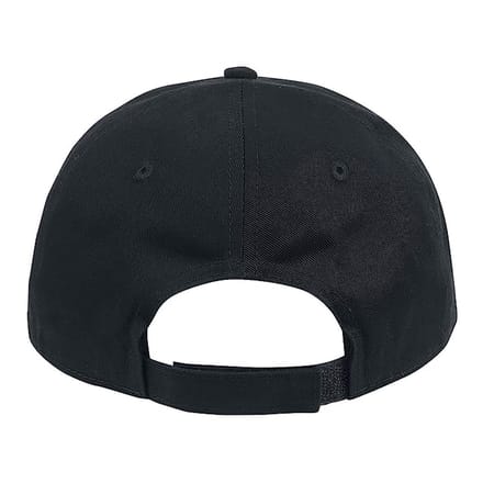 AC/DC Baseballcap met logo voor volwassenen (Zwart/Rood)