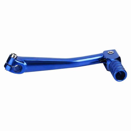 Accessoire de modification de moto, levier de vitesses en alliage d'aluminium CNC (rouge) bleu