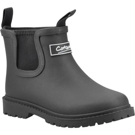 Cotswold Barton TPR+Neopreen Zwarte Gummlaarzen
