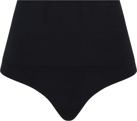 Chantelle - Smooth Comfort - String met Hoge Taille - verstevigend - onzichtbaar - ZWART