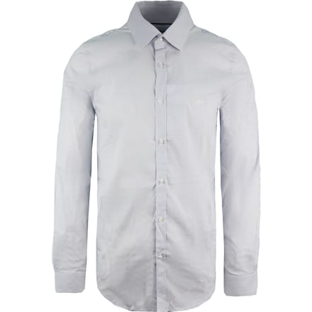 Lacoste Slim Fit Heren Blauw/Wit Overhemd
