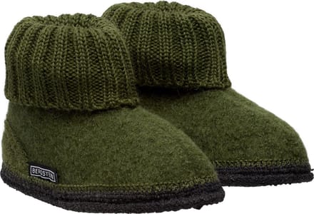 Bergstein Cozy Unisex Junior Sloffen - Forest